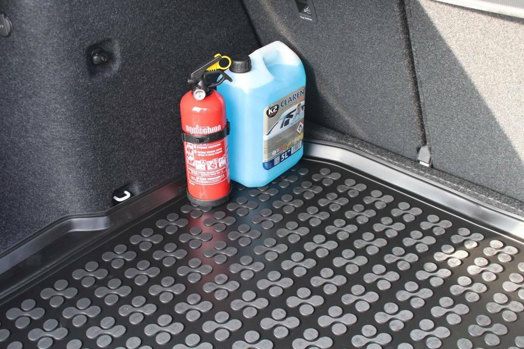 Cargo Liner For Audi Q3 SQ3 20192020 SUV Black 3D Odor Rubber Trunk