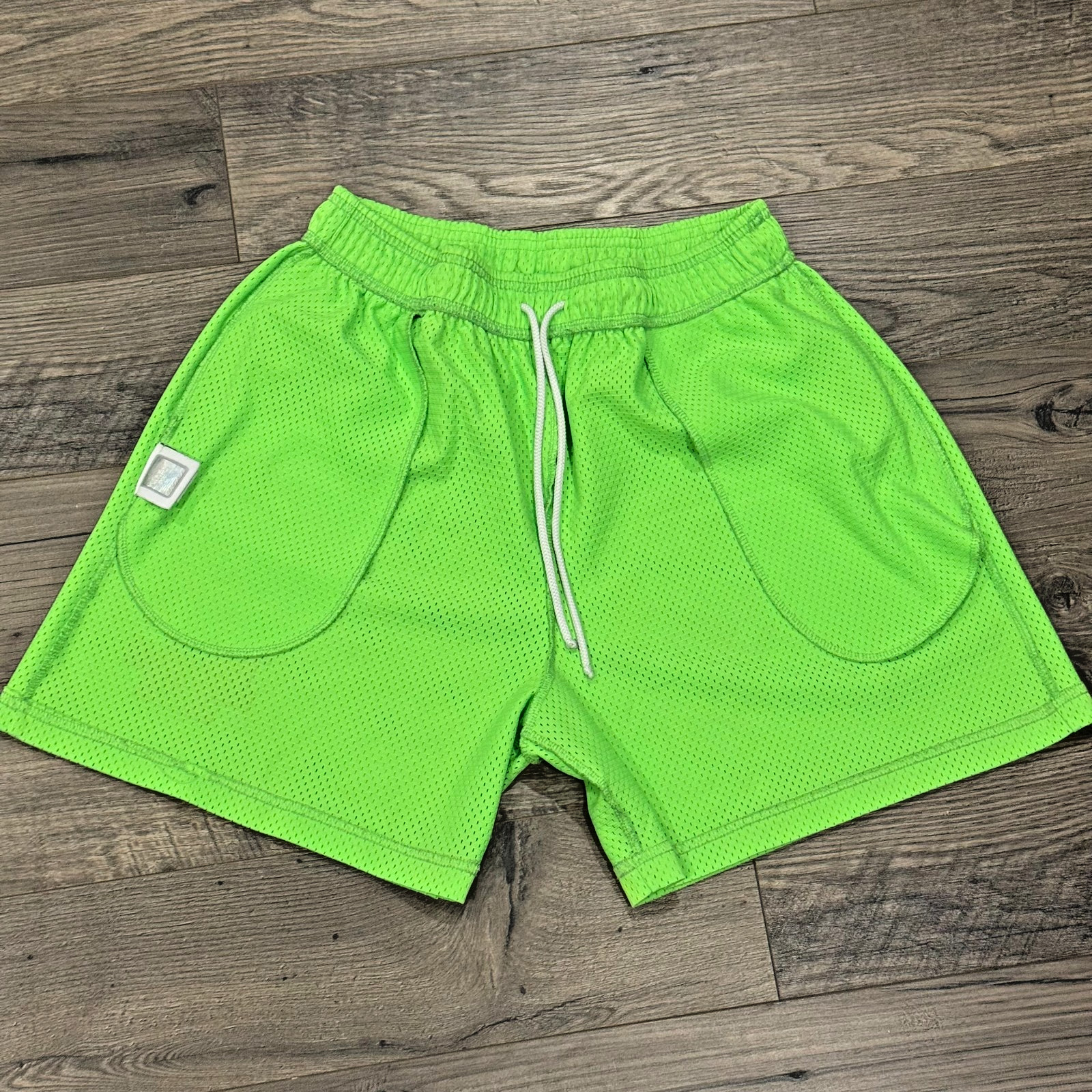 Authentic Eric Emanuel EE Basic Short Volt Green … - image 5
