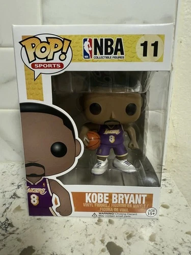 Funko Pop NBA Kobe Bryant #8 Purple Jersey Los Angeles Lakers