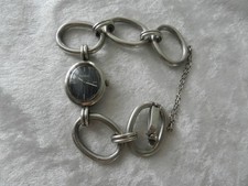 Ancienne montre bracelet Art Déco argent massif Catalina Suisse