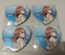 Love Live! Sunshine!! Sparkling Sea Can Badge Hanamaru Kunikida 4 Set Aqours