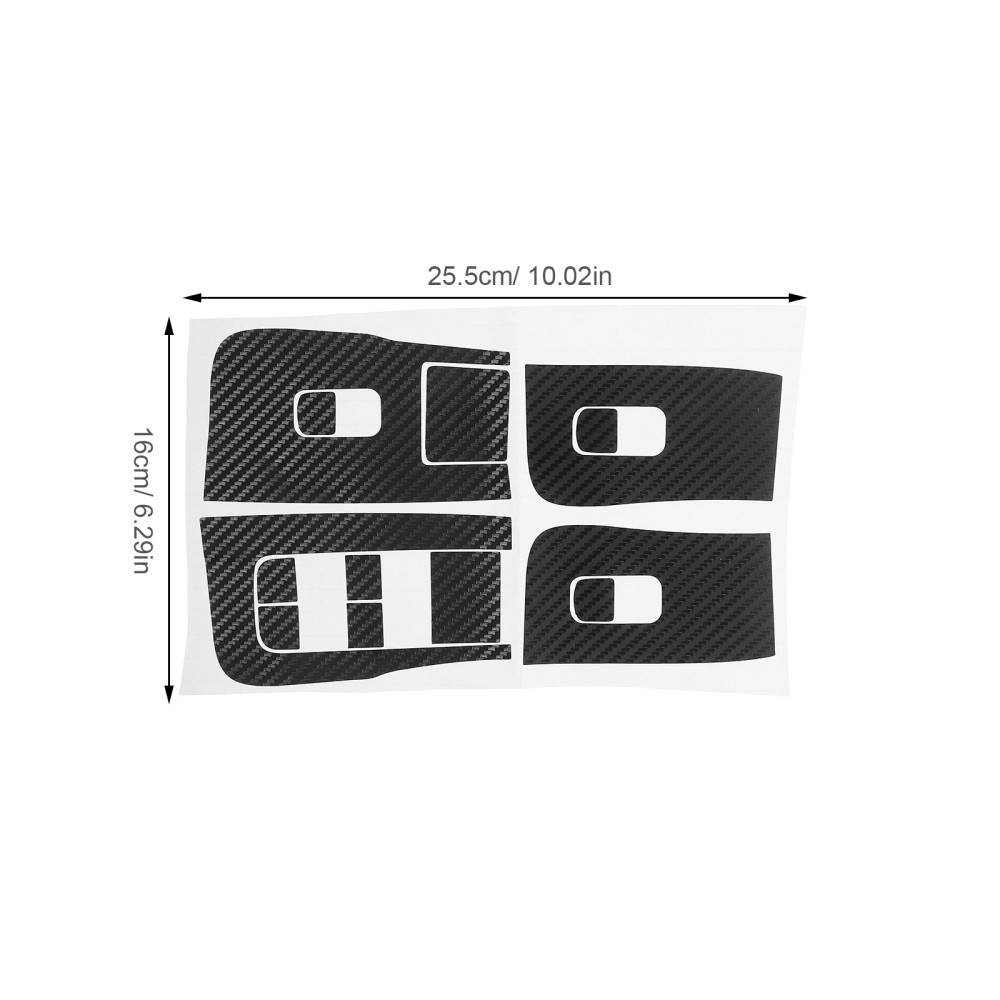 Automotive Decals Decorative Stickers Car Button Window Lift Switch Cover