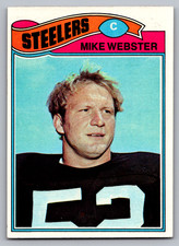 1977 TOPPS #99 MIKE WEBSTER STEELERS ROOKIE
