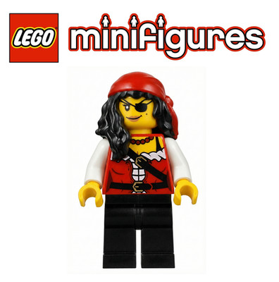 Lego  Pirat Piratin Prinzessin  70411 Minifigur pi165 Pirates Matrose Räuber NEU
