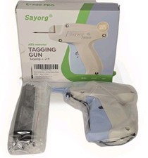 Sayorg Tagging Gun Kit Fine Needle Price Tag Clothes Label Gun w Fasteners