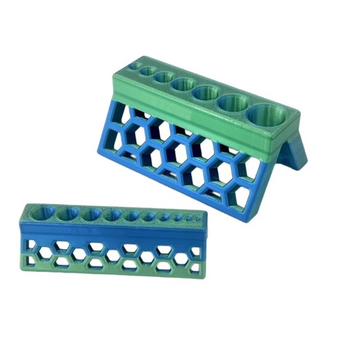 Precise Molded Pipe Jig Fixture For 1/32” 3/8” Tubes Lightweight 3D Printed Tool - Picture 5 of 10