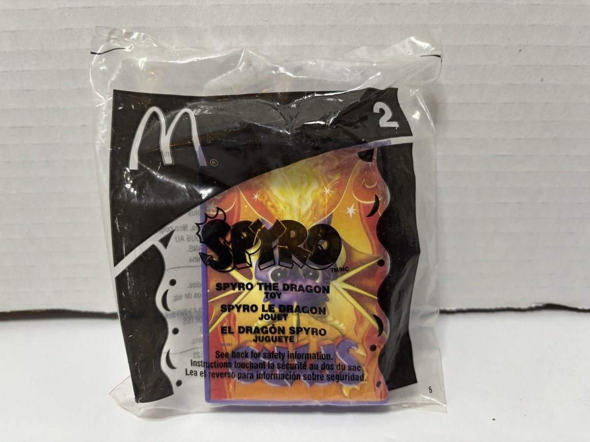 NEW 2005 McDonald's Spyro #4 SPYRO THE DRAGON Electronic Game