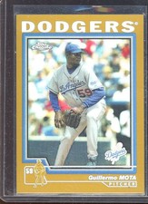 Guillermo Mota 2004 Topps Chrome Gold Refractor #463