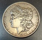 1881 Morgan E Pluribus Unum Lady Liberty Collectible US Silver One Dollar Coin