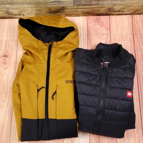 686 InfiDRY 20K/15K Insulated Jacket Mens Size XXL Brown Snowboard - product listing photo