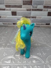My Little Pony Blue Unicorn W/ Star Vintage Purple Horn 1981