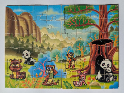 2 Puzzle - Tao Tao 1984  ol + or - original - guter bis sehr guter Zustand