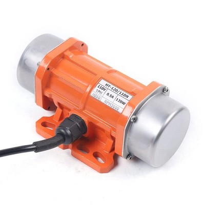 110V 120W Industrial Vibration Motor 1 Phase For Vibrating Screen W/ Controller