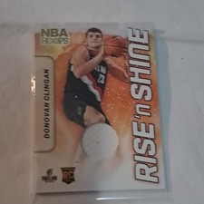 Panini 2024-25 NBA Hoops Rise 'n Shine Rookie Patch Donovan Clingan #RSM-DCT 