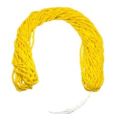 Czech 11/0 Glass Seed Beads 12 String Hanks Total10 Colors dark Yellow