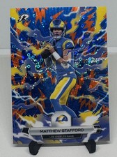 Matthew Stafford 2025 Resurgence Football Blue And Orange Spark Rams  #57