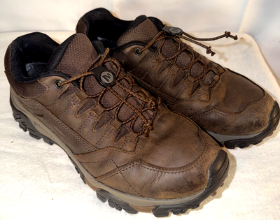 Merrell Moab Adventure Lunar Hiking Shoes Mens 9W Brown Waterproof J91825W Merrell Brown Hiking Shoes & Boots for Men for sale | eBay main image 4