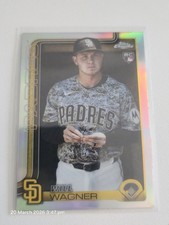 2025 Topps Chrome Update Series - Will Wagner #USC111 Refractor (RC)