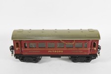 Q14G28- Märklin Modelleisenbahn Speisewagen Mitropa Spur 0 Metall