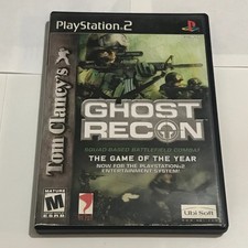 Ghost Recon Squad Based Battlefield Combat (Sony PlayStation 2, 2002) PS2 Tested