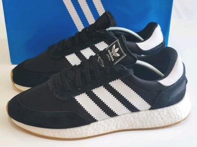 ADIDAS I-5923 (D97344) SCHWARZ WEISS HERREN SNEAKER UK 8 EU 42