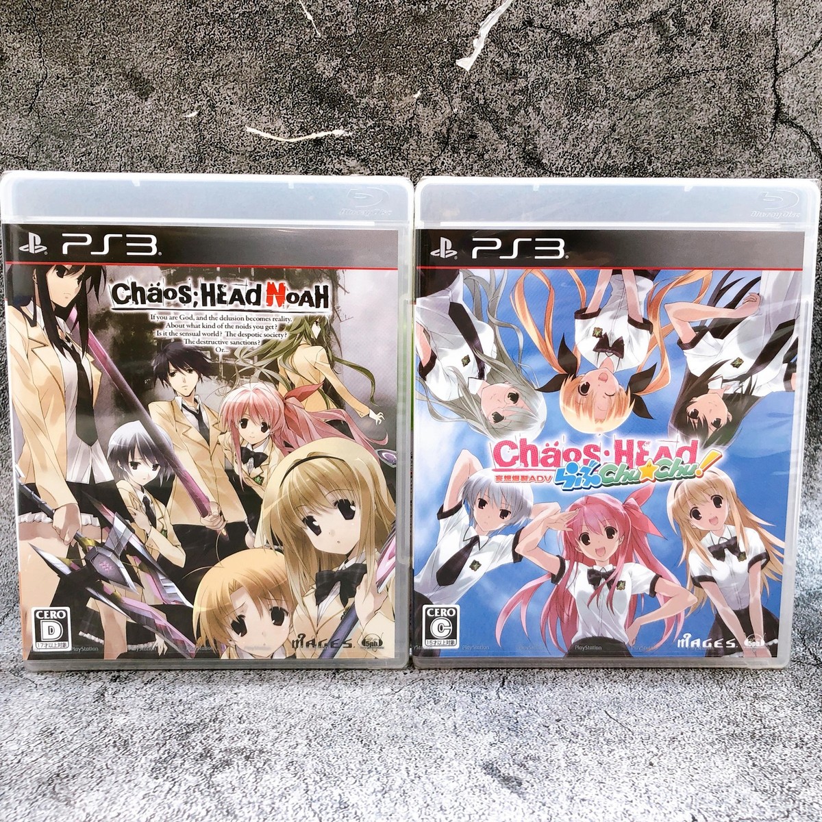 PlayStation 3 Chaos Head Noah & Love Chu Chu SET PS3 5pb. Japan