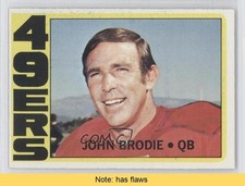 1972 Topps John Brodie #220 READ 1z6