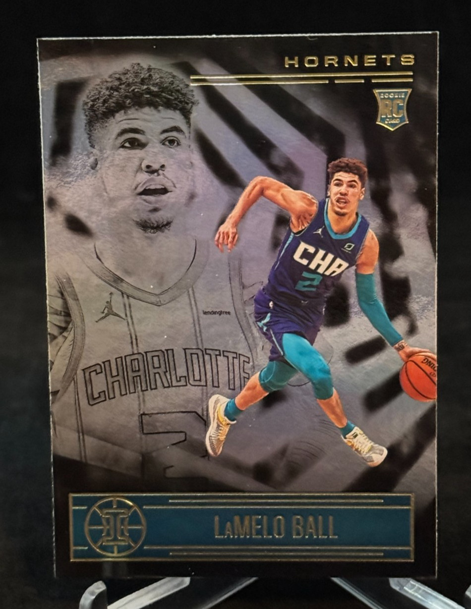 2020-21 Panini Illusions Rookie Card #151 Lamelo Ball Charlotte Hornets