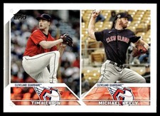 2023 Topps Update Tim Herrin/Michael Kelly RC Cleveland Guardians #US45