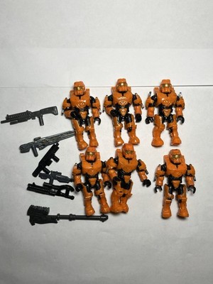 Halo Mega Construx Bloks Spartan Centurion Orange Lot