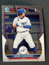 2023 Bowman Chrome 1st PROSPECT ROOKIE Yeiner Fernandez, item 4