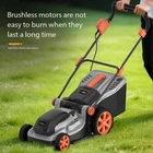 1500W 220V Push-Type Lawn Mower Compact Home Lawn Mower and Trimmer