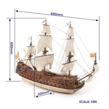 OcCre San Felipe kit di montaggio per modellismo 1:86 / oc15002