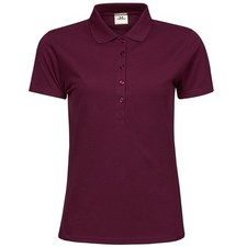 Tee Jays Womens/Ladies Luxury Stretch Short Sleeve Polo Shir  BC3307