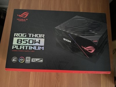 ASUS ROG Thor 850W Platinum   Sehr guter Zustand   Voll funktionsfähig Netzteil
