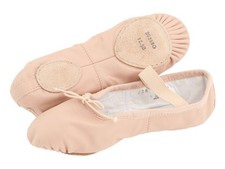 Bloch L120807 Girls Leather Dance Dansoft Split Sole Ballet Slipper Size 1.5 C