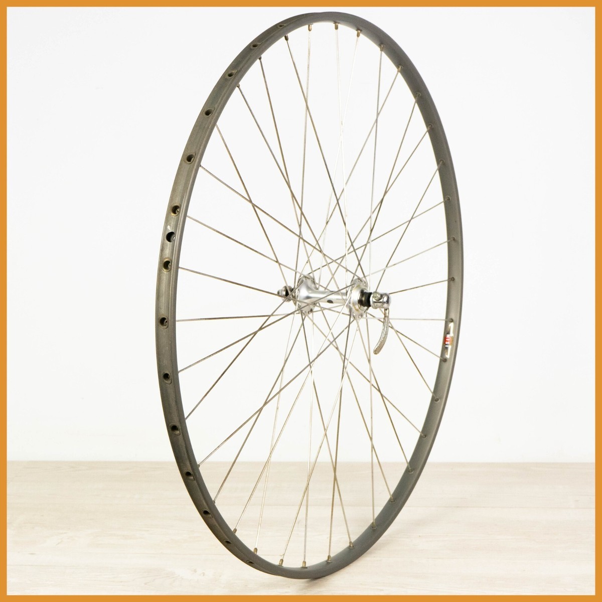 NISI TORO FRONT WHEEL MICHE COMPETITION VINTAGE 80s TUBULAR ROAD
