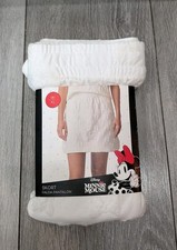 Disney Minnie Mouse Cream Skort with Subtle Bow Texture Size XL