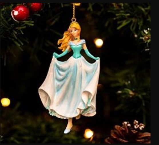 Gisela Graham Fairytale Hanging Ornament – Cinderella with One Shoe - New