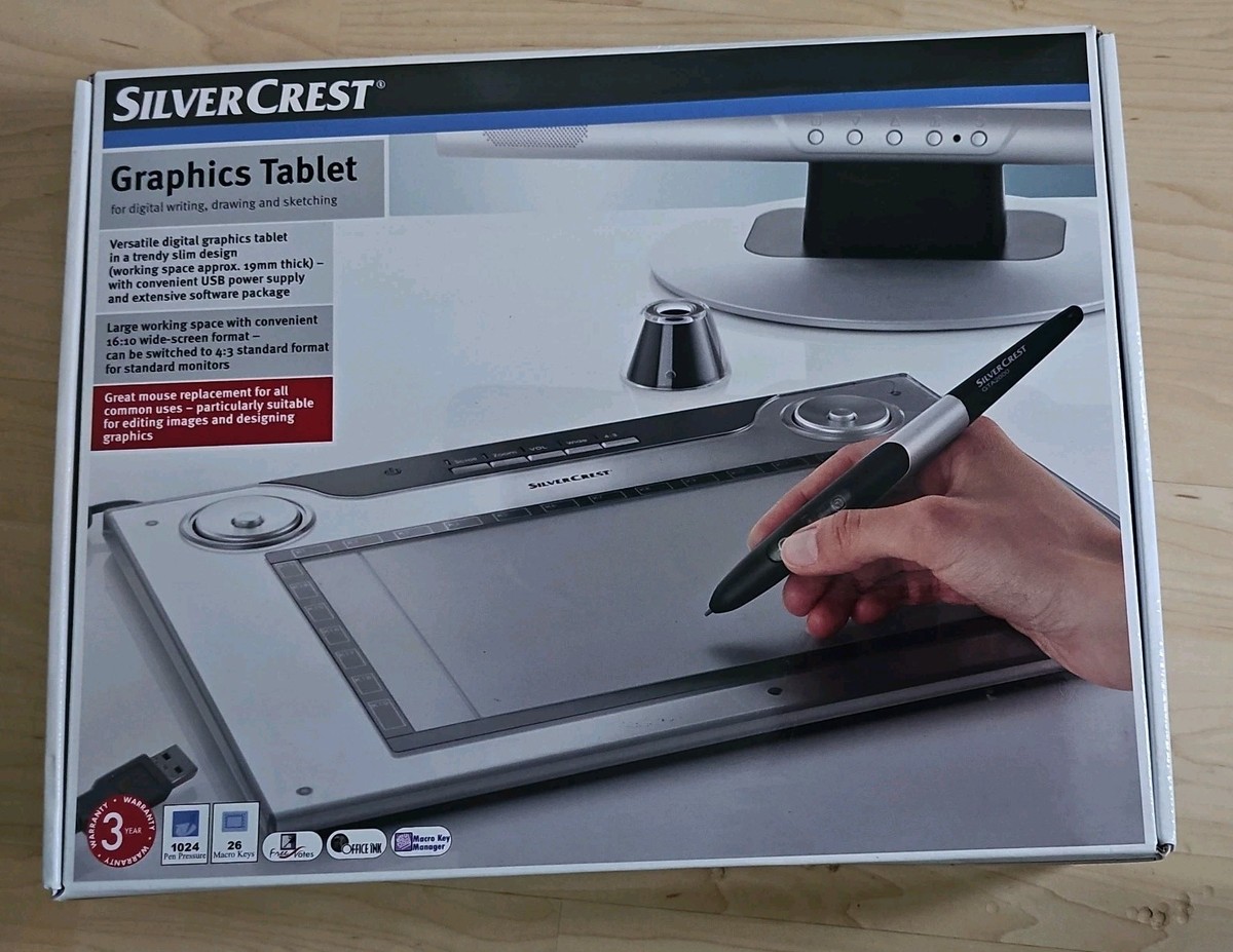 Silver Crest graphics tablet