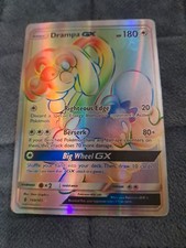 Pokemon TCG Drampa GX 160/145Secret Rainbow Rare Full Art Holo Guardians Rising on eBay