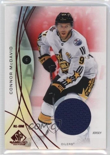 2024-25 Upper Deck SP Game Used All-Stars Red Jersey Connor McDavid #154