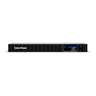 CyberPower CP700PFCRM1U 700VA/400W PFC Sinewave LCD Rackmount UPS System, Black