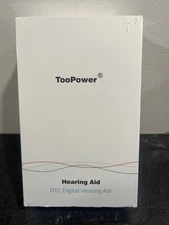TooPower Hearing Aid, OTC Digital Hearing Aid, Rechargeable, Noise Reduction