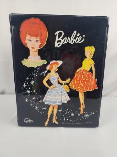 Vintage Mattel 1964 BARBIE black doll CARRYING CASE trunk broken handle