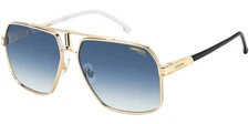Carrera Men's Gold-Tone Navigator Sunglasses w/Gradient Lens CA1055S 0J5G 08