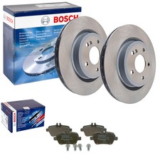 BOSCH BREMSSCHEIBEN 295mm + BEL&Auml;GE HINTEN passend f&uuml;r MERCEDES W176 W117 X156