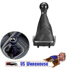 5 Speed Gear Shift Knob Shifter Gaiter Boot For Vw Golf 2005-14