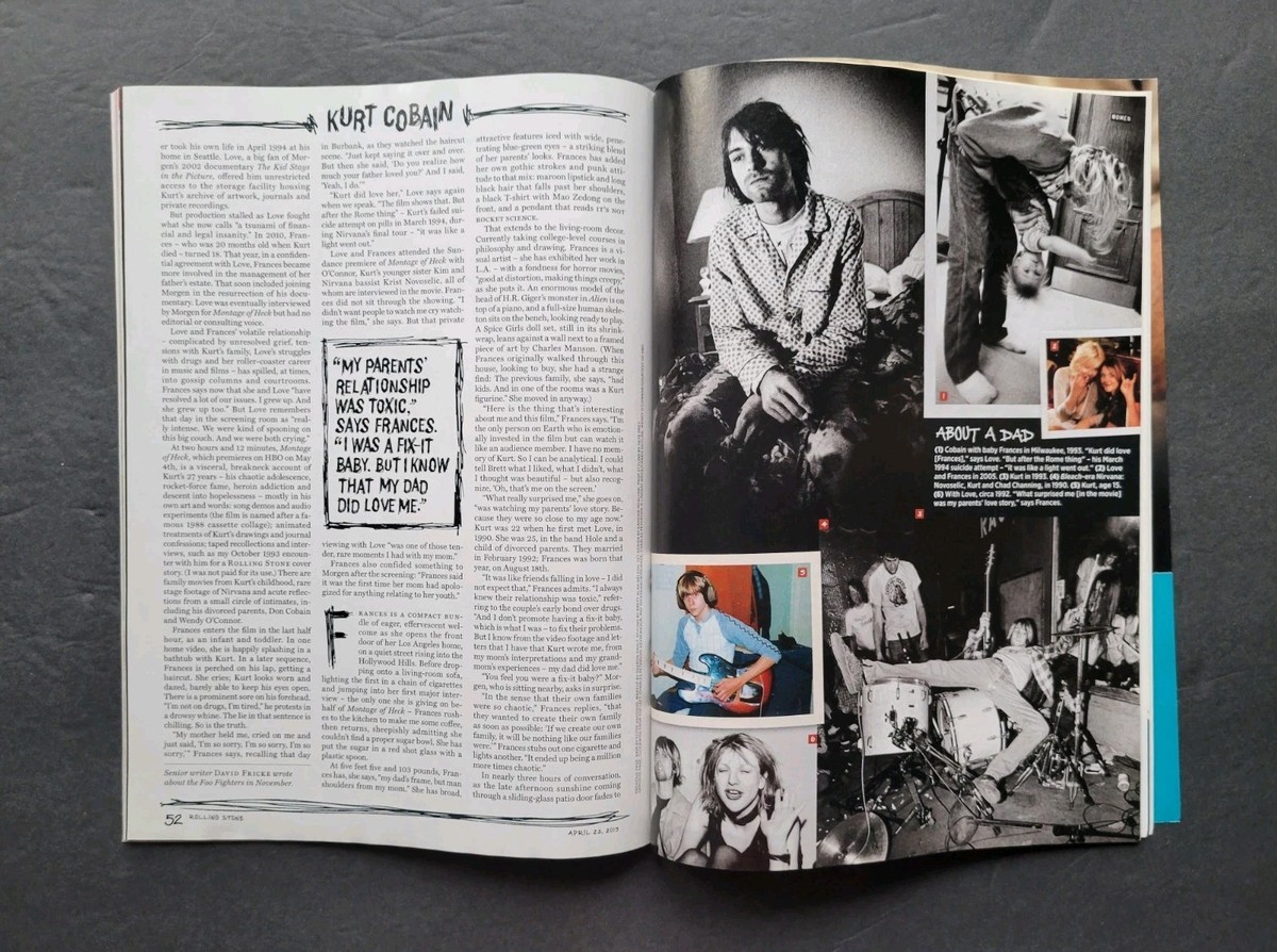 Rolling Stone Magazine Lot Of 3 Nirvana 1994 Issue Kurt Cobain