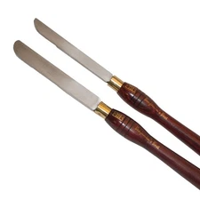 Psi Woodworking Lcside2 Round End Inboard Side Scraper 2Pc Chisel Set